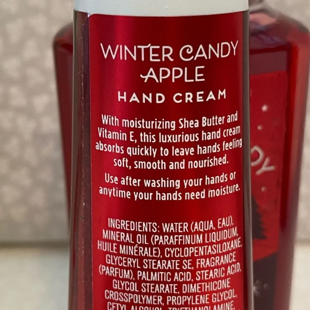Bath and Body Works WINTER CANDY APPLE Travel Size 4 Piece Gift Set